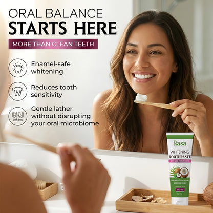 Whitening Toothpaste with Nano-Hydroxyapatite